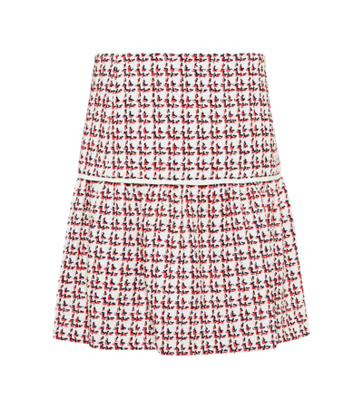 Ferragamo Textured A-line Skirt In Multi