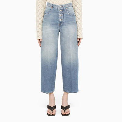 Department Five Light Blue Wide-leg Jeans