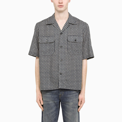 Salvatore Piccolo Graphic-pattern Short-sleeved Shirt In Green