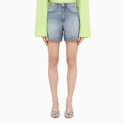Department Five Blue Denim Shorts