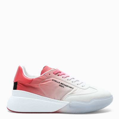 Stella Mccartney Shaded Red Loop Low-top Trainers In Pink