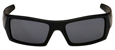 Oakley Gascan Oo 9014-03 Wrap Sunglasses In Grey