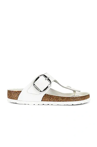 Birkenstock T-bar Sandals In White