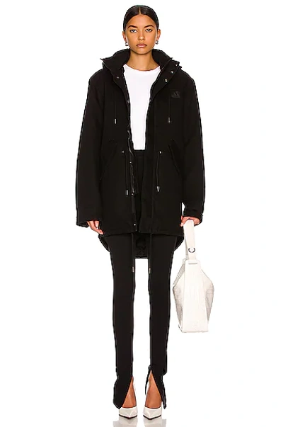 Wardrobe.nyc X Carhartt Wip Dearborn Hooded Cotton-canvas Parka In Black