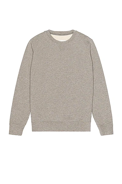 Maison Margiela Sweatshirt In Grey Melange