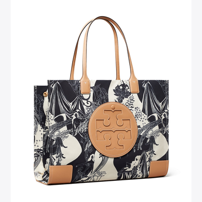 Tory Burch Ella Printed Tote Bag In Muse 2