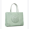 Tory Burch Ella Tote Bag In Blue Celadon
