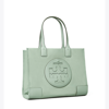 Tory Burch Ella Small Tote Bag In Blue Celadon