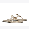 TORY BURCH MILLER SOFT METALLIC SANDAL