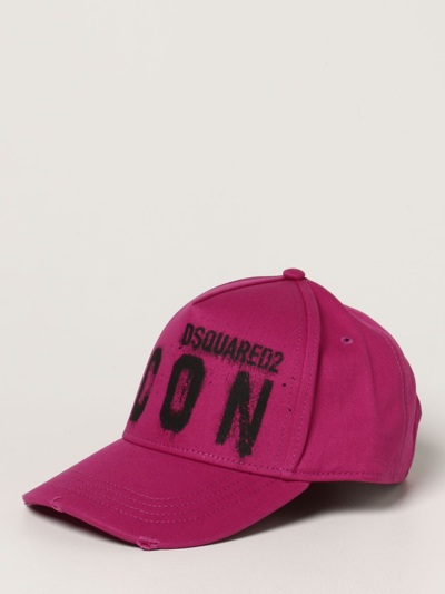 Dsquared2 Hat With Icon Logo In 黑色