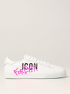 Dsquared2 Logo-print Lace-up Trainers In White