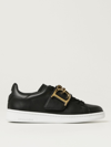 Dsquared2 Logo-plaque Touch-strap Sneakers In Black