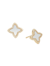 Effy Women's 14k Yellow Gold, Mother Of Pearl & Diamond Stud Earrings In Yellow Gold