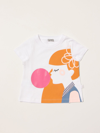 IL GUFO T-SHIRT IN COTTON WITH PRINT,351455011