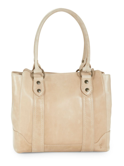 Frye Women's Melissa Leather Tote In Parchment