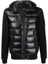MACKAGE HOODED QUILTED-PANEL JACKET