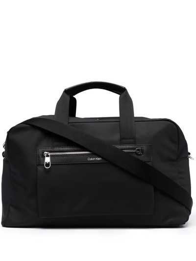 Calvin Klein Repreve Weekender Bag In Black