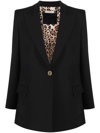 PHILIPP PLEIN PEAKED LAPEL BLAZER