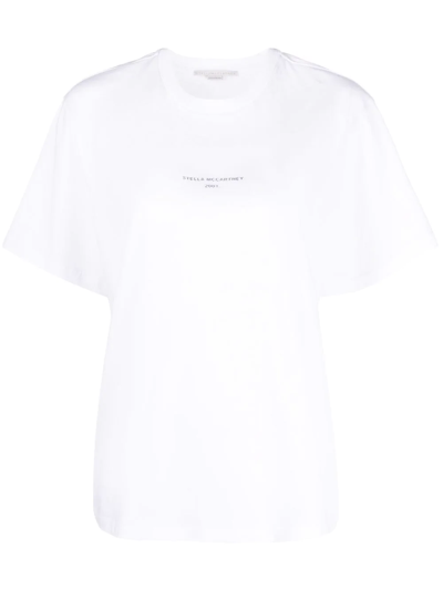 Stella Mccartney 2001 Logo Print T-shirt In White