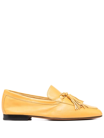 Doucal's Tassel Slip-on Loafers In Yellow