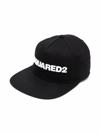 Dsquared2 Embroidered Logo Baseball Cap In Black