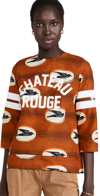 Maison Chateau Rouge Wax Top In Orange