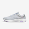 Nike Women's Renew Serenity Running Sneakers From Finish Line In Pure Platinum/atomic Orange/ghost/lilac/white