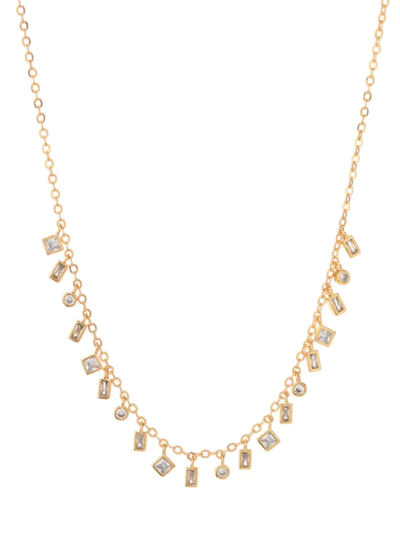 Luv Aj Women's Mixte Shaker 14k Gold-plated & Cubic Zirconia Necklace