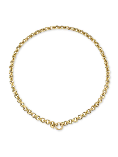 Temple St Clair Women's Classic 18k Gold Small Jean D'arc Chain Necklace