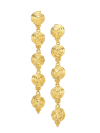 Temple St Clair Classic 18k Gold Spiral Multi-drop Earrings