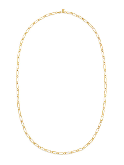 Temple St Clair Classic 18k Gold Large River Chain Necklace