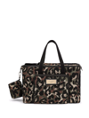 DOLCE & GABBANA LEOPARD-PRINT PET CARRY BAG