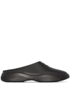 Prada Mellow Logo-embellished Mules In Black