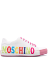 MOSCHINO LOGO LOW-TOP SNEAKERS