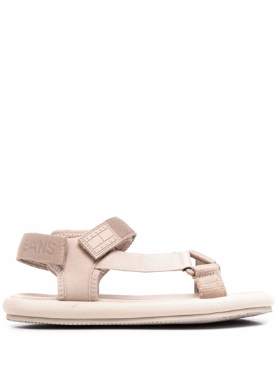 Tommy Jeans Essential Sporty Sandals In Neutrals