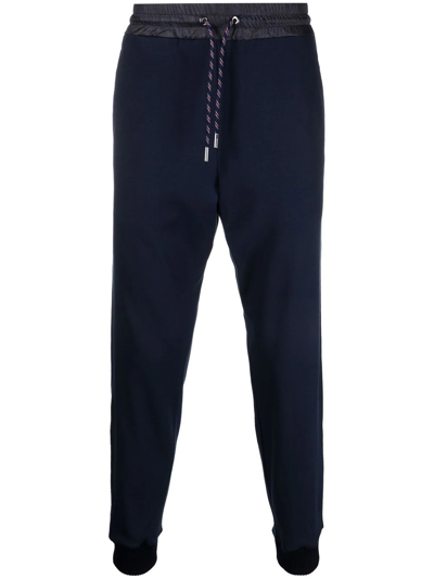 Etro Logo-tape Track Trousers In Blue