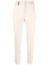 PESERICO CROPPED SLIM-CUT TROUSERS