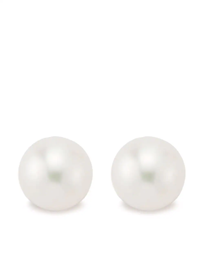 Mateo Women's 14k Yellow Gold & 6mm Cultured Freshwater Pearl Stud Earrings In White