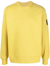 A-cold-wall* Gradient Crewneck Sweatshirt Yellow In Yellow