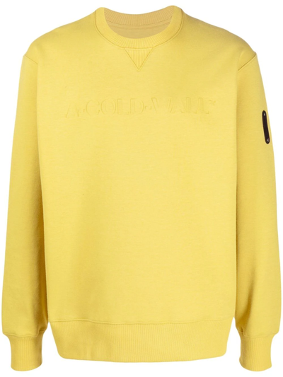 A-cold-wall* Gradient Crewneck Sweatshirt Yellow In Multicolor