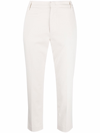 Dondup Trousers   In Stretch Cotton In Cream