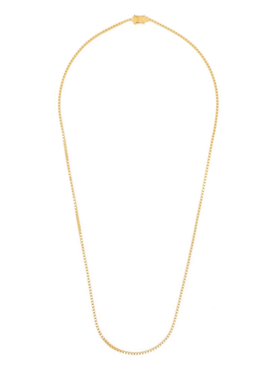 Tom Wood Square Chain 9kt Gold-plated Necklace