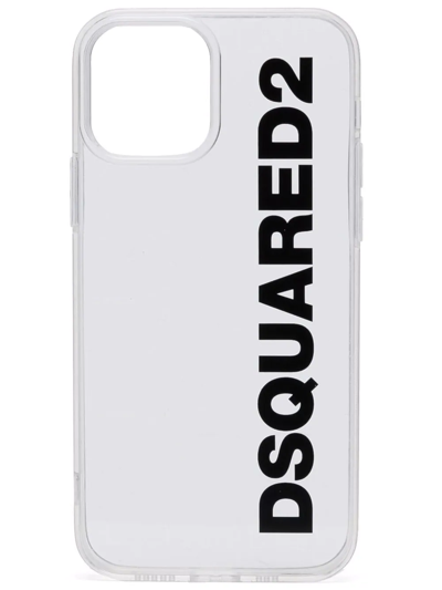 Dsquared2 Logo-print Iphone 12 Pro Case In Weiss