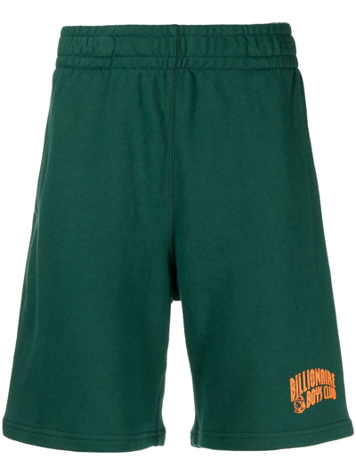 Billionaire Boys Club Arch Brand-print Cotton-jersey Shorts In Forest Green