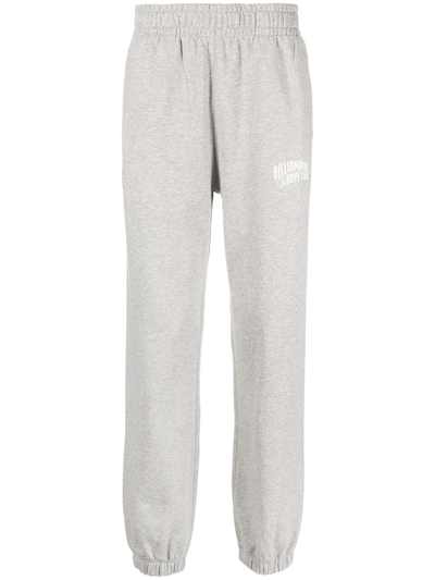 Billionaire Boys Club Logo-print Cotton Joggers In Grey Fabric
