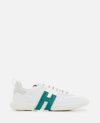 Hogan Leather 3r Low-top Sneakers With Rubber Sole In White