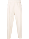 NEIL BARRETT ZIP-EMBELLISHED CROPPED TROUSERS