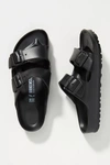 Birkenstock Arizona Eva Black Rubber Sandals In Black