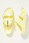 Birkenstock Arizona Popcorn Yellow Essentials Eva Sandals In Yellow
