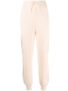 BOUTIQUE MOSCHINO KNITTED TRACK PANTS